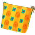 3D Lenticular Purse with Key Ring (Yellow/Green/Orange)